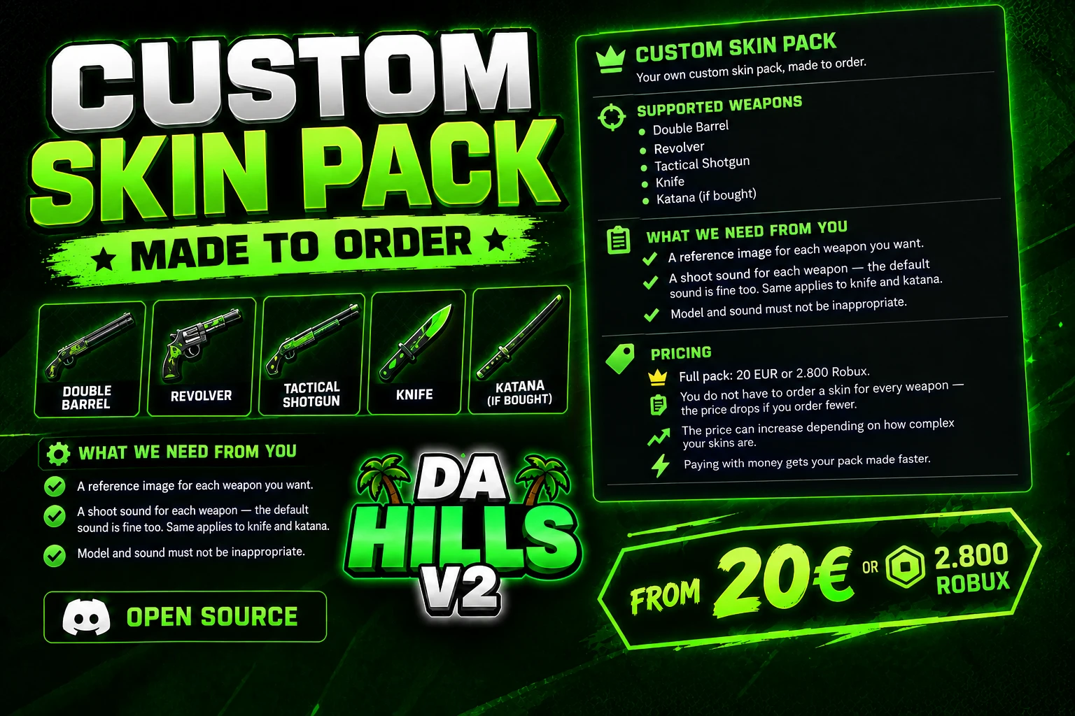 Custom Skin Pack
