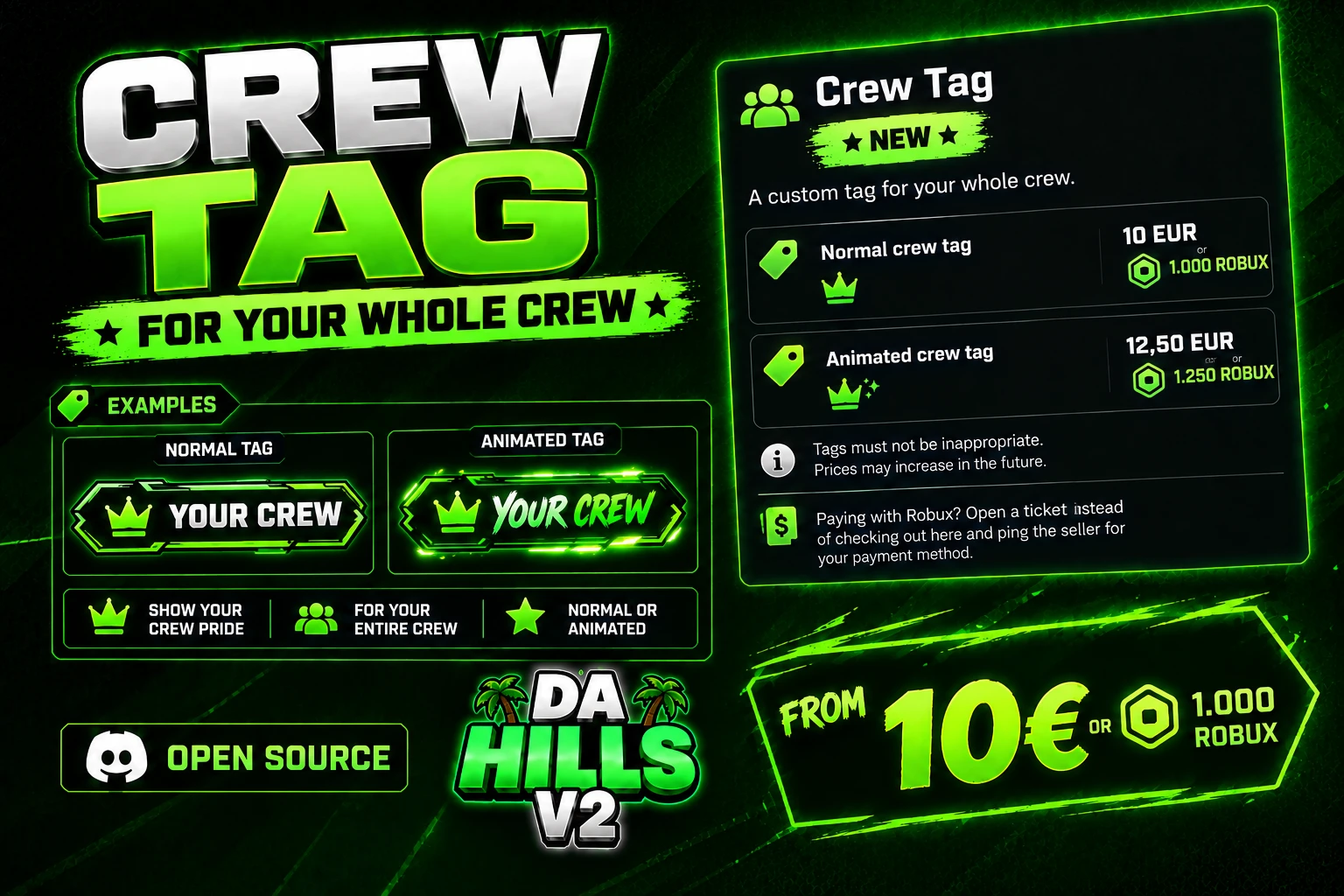 Crew Tag